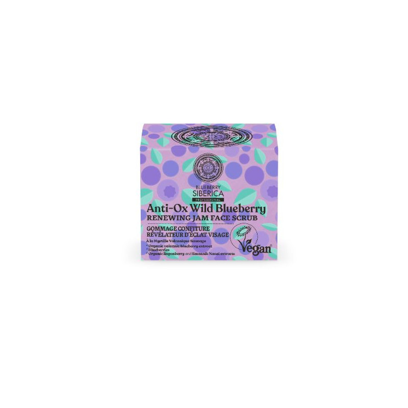 Natura Siberica Blueberry Renewing Jam Face Scrub (50ml)