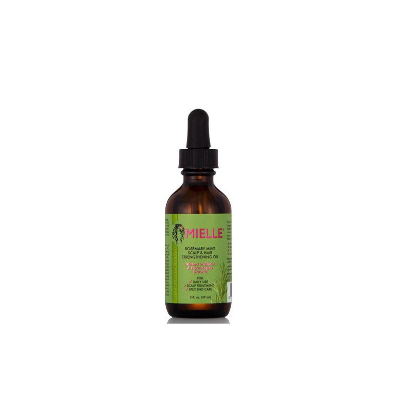 Mielle Olio Rinforzante per Cuoio Capelluto e Capelli al Rosmarino e Menta (59ml)