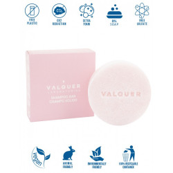 Valquer Shampoo Solido al Petalo per Capelli Secchi (50G)