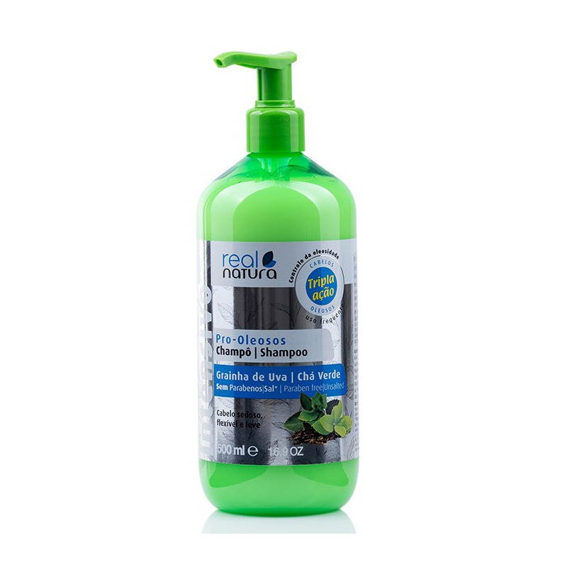 Real Natura Pro-Oleosos Shampoo Senza Sale (500ml)