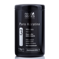 Real Natura Puro Keratina Maschera Senza Sale