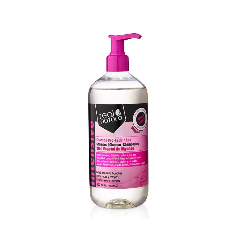 Real Natura Pro-Cachinhos Shampoo Senza Sale (500ml)