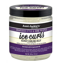 Gelatina Arricciante Lucidante Ai Semi d'Uva Ricci Ghiaccio di Zia Jackie (426gr)