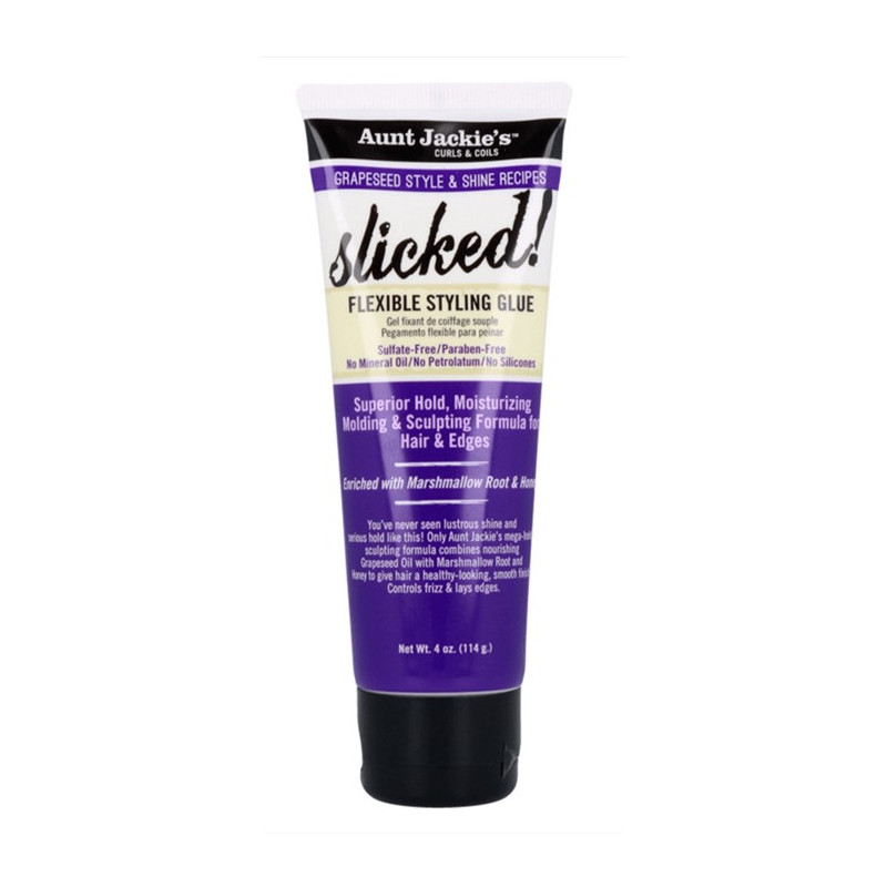 Aunt Jackie's Grapeseed Slicked! Flexible Styling Glue (114gr)