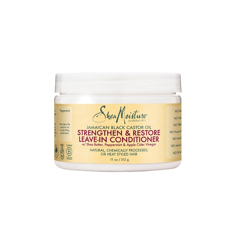 Shea Moisture Balsamo Leave-in Rinforzante e Ristrutturante (312gr)