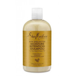 Shea Moisture Shampoo al Burro di Karité Grezzo per il Mantenimento dell'Idratazione (384ml)