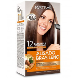 Kativa Cheratina & Olio di Argan Kit Lisciatura Brasiliana (lisciatura brasiliana)
