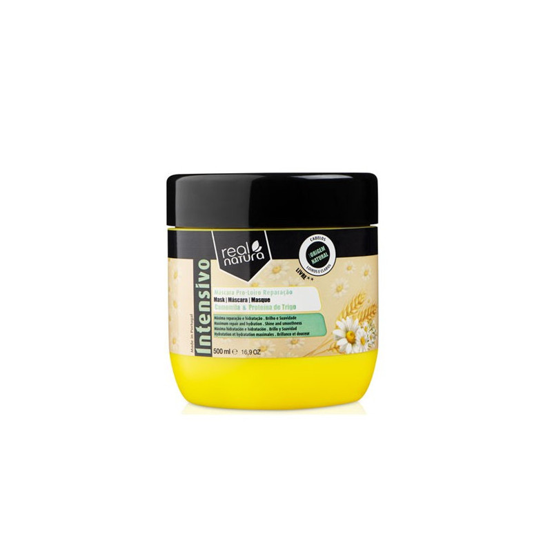 Real Natura Pro-Loiro Riparazione Maschera Senza Sale (500ml)