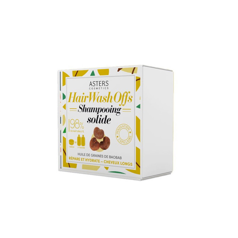 Asters Cosmetics Shampoo Solido Olio di Semi di Baobab (100gr)
