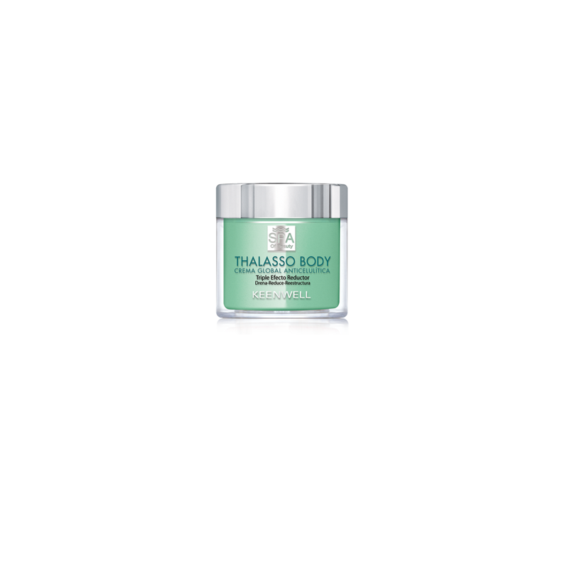 Crema Corporale Anticellulite Globale Keenwell Spa di Bellezza Thalasso Effetto Riducente Triplo (270ml)