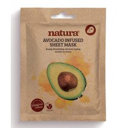 Natura Maschera in tessuto infusa all'avocado (22ml)