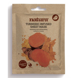 Natura Maschera in Tessuto Infusa alla Curcuma (22ml)
