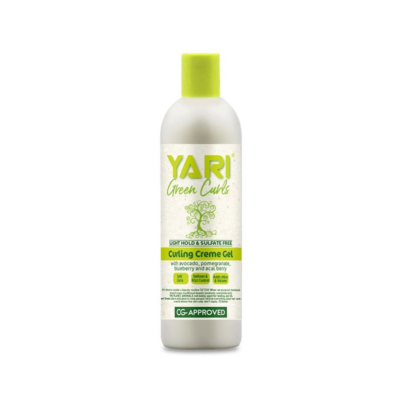 Yari Green Curls Crema Gel Ricci a Tenuta Leggera (355ml)