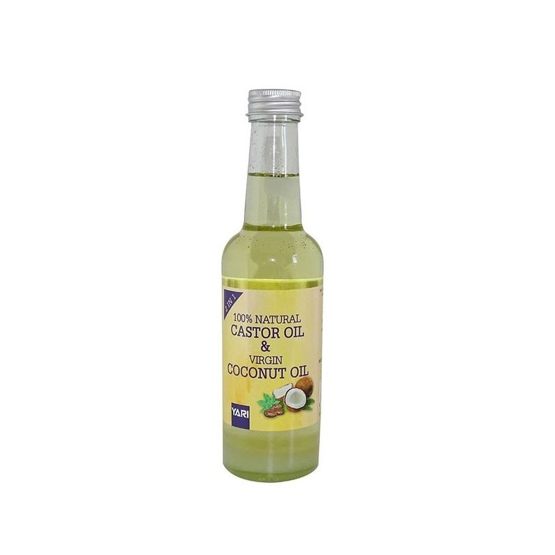 Yari 100% Naturale Olio di Ricino & Olio di Cocco Vergine (250ml)