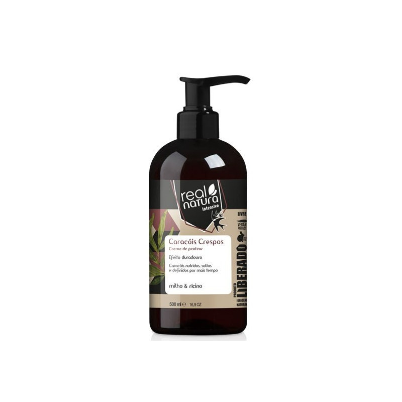 Real Natura Caracois Crespos Crema Styling (500ml)
