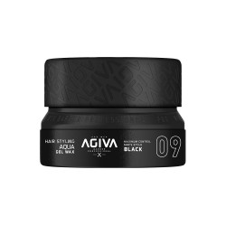 Agiva Styling Capelli Cera Gel Aqua Nero 09 (155ml)