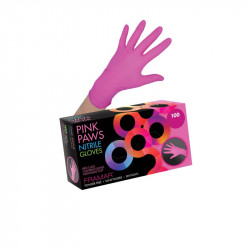 Framar Pink Paws Guanti in Nitrile (100pz)