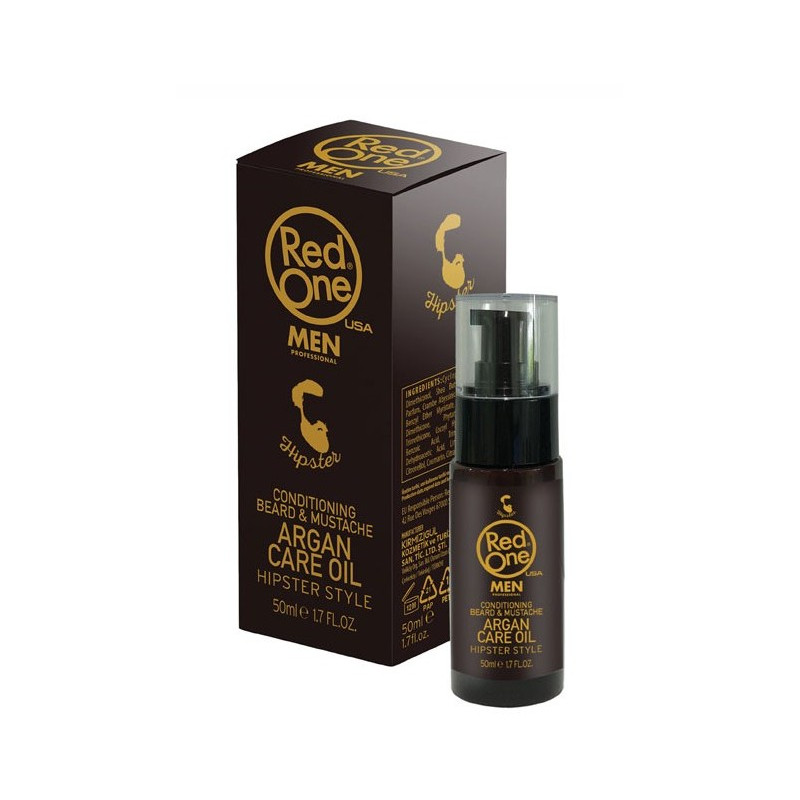 Red One Conditioning Beard & Mustache Argan Care Oil (50ml)