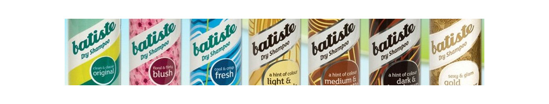 Catalogo di Batiste di shampoo secchi