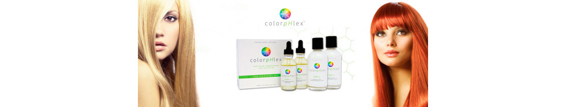 Catalogo colorpHlex per proteggere e rinforzare i capelli durante la colorazione